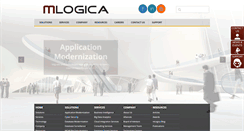 Desktop Screenshot of mlogica.com